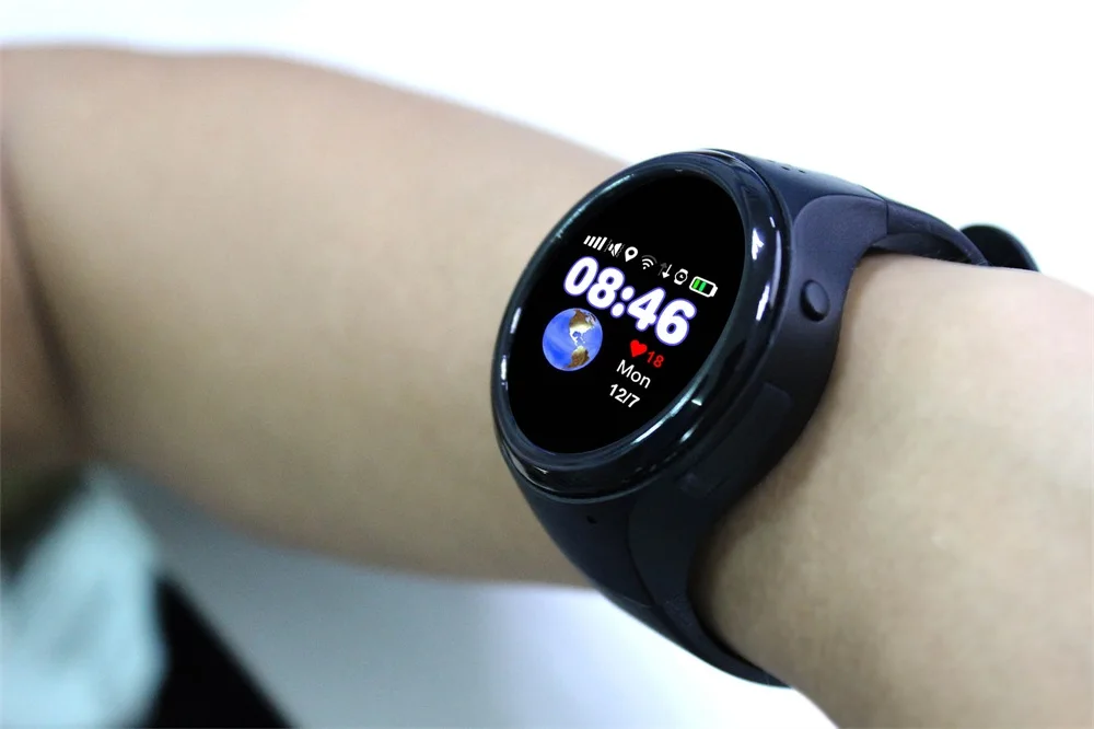 Smartch New Child Smart Watch T88 With GPS Global Positioning Baby Watchs Kid Safe Anti-Lost Monitor SOS Call Location Device Tr