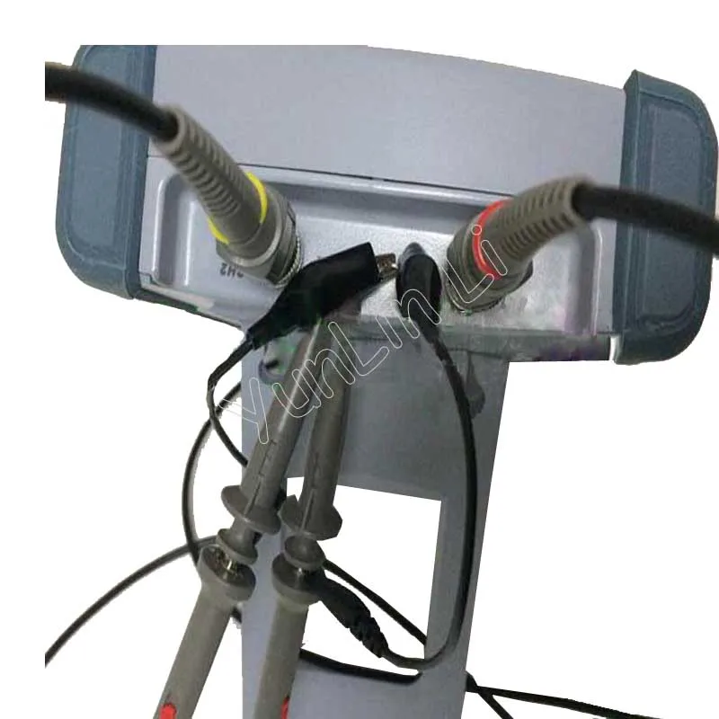 Портативный USB осциллограф с английским руководством 5," 2Ch Scope DMM 200MHz 500MSa/s DSO1200