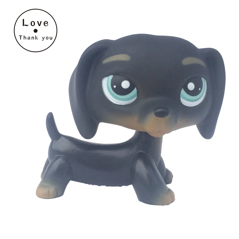 real rare pet shop toys little dog model dachshund #325 black sausage puppy old real animal figure baby gift real rare pet shop toys little dog model dachshund #325 black sausage puppy old real animal figure baby gift