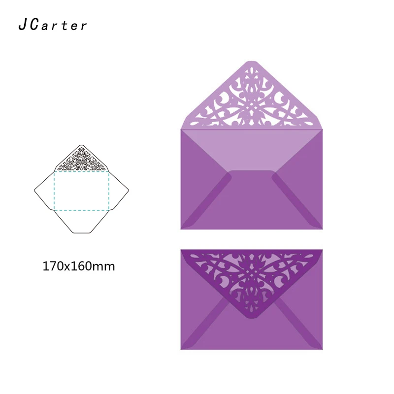 

JC 2019 3D Metal Cutting Dies Craft Cut Die Stencil Envelope Greeting Card Scrapbook DIY Handmade Album Paper Craft Decor Dies