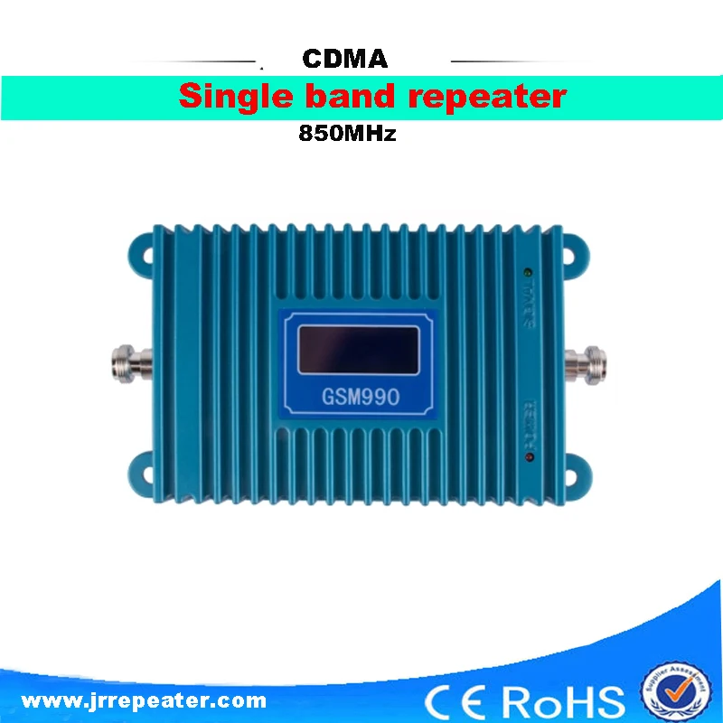 LCD Screen 850 Mhz CDMA 850MHz Repeater Booster Cell phone