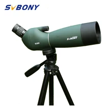 SVBONY SV28 с фокусирующей оптикой для наблюдения точечных целей телескопа 50/60/70 мм Водонепроницаемый+ 2 штатива мягкий чехол Монокуляр телескоп F9308