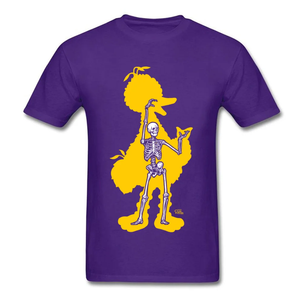 bird x ray 11689 Men Funky Tops & Tees Round Neck Summer Fall 100% Cotton Fabric T-Shirt Normal Short Sleeve Tee Shirts bird x ray 11689 purple