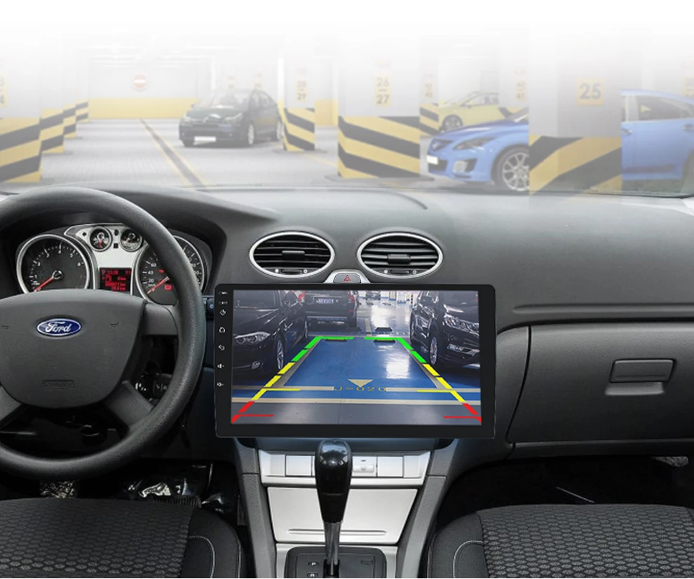 Flash Deal 9 inch 2 Din Android 8.0 Radio for Ford Focus Multimedia Player 2005-2011 2din GPS Navigation Player No DVD car stereo wifi 9