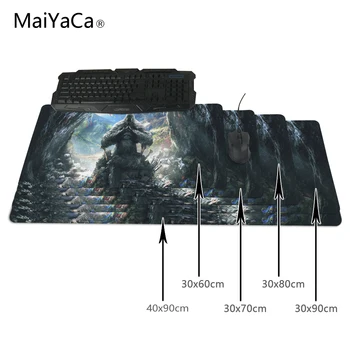 

MaiYaCa Mouse pad Far Cry 4 Large table mat laptop computer keyboard Rug Rubber Mat XL 900X300 M M Stitched Edge