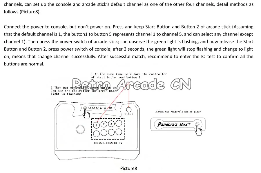 3D Pandora's Box 6 беспроводной джойстик для аркадных игр мини консоль Pandora Box 6 1300 в 1 MAME игровой контроллер 2 плеера для PS3 PC tv