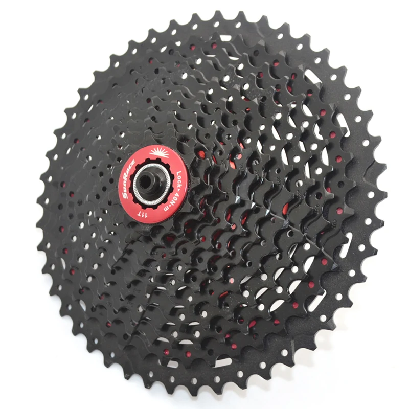 Велосипедная кассета SunRace 11 скоростной горный велосипед Freewheel CSMX8 46T 42T с зубцами