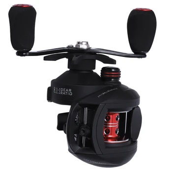 

Super sell-17+1 Bb 8.1:1 High Speed Double-Line Cup Long Shot Micro-Objects Baitcast Water Drop Reel Pesca Accessories