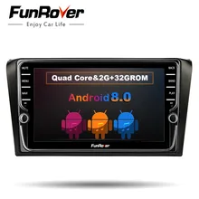 Funrover ips 2 din Автомобильный dvd-радиоплеер Android 8,0 для mazda 3 mazda3 2004-2009 gps-навигации мультимедийная лента рекордер 8″