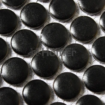 

shipping free! matt black small round ceramic mosaic kitchen backsplash tiles round black floor mosaic tile