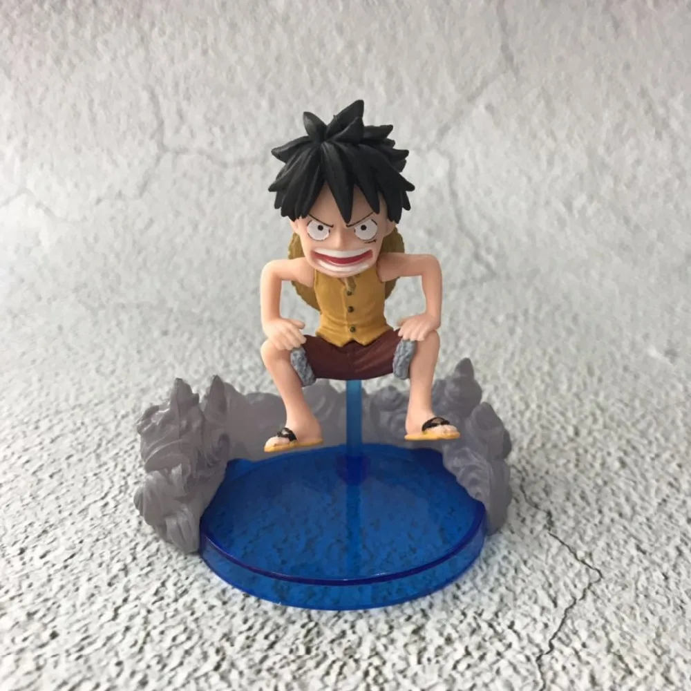 Аниме one piece WCF Луффи туз Марко Шанкс Marshall D Teach Sir крокодил ПВХ фигурка Коллекционная модель детские игрушки кукла подарок