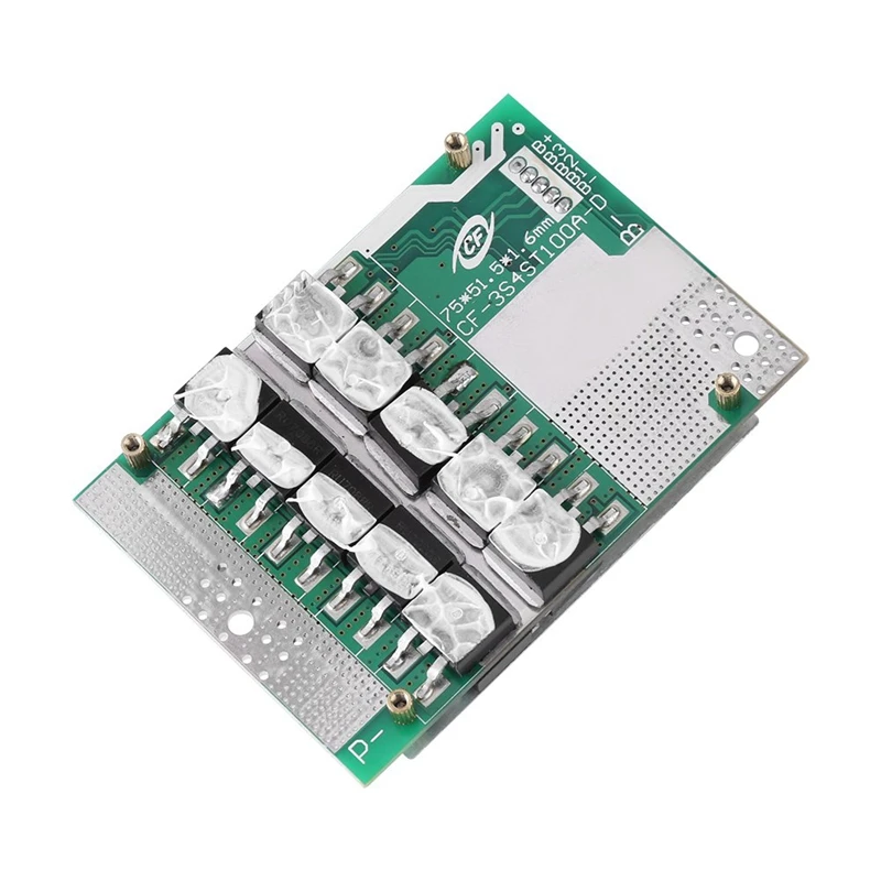 Плата PCB для зарядки аккумуляторов 100А 12 В 18650 Lifepo4 литий ионный аккумулятор BMS с