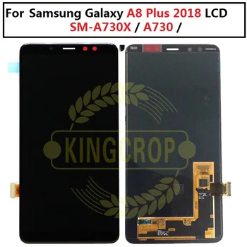 

NEW ORIGINAL display LCD Screen for SAMSUNG Galaxy A8 Plus 2018 LCD A730 A8 2018 LCD A530 Display Touch Digitizer Replacement
