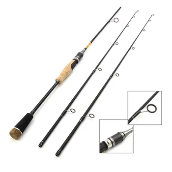 

1.8m lure rod 2 Tips M/MH power 10-28g Lure Weight 8-16Ib Carbon Carp spinning Casting Fishing Rod wooden handle pole