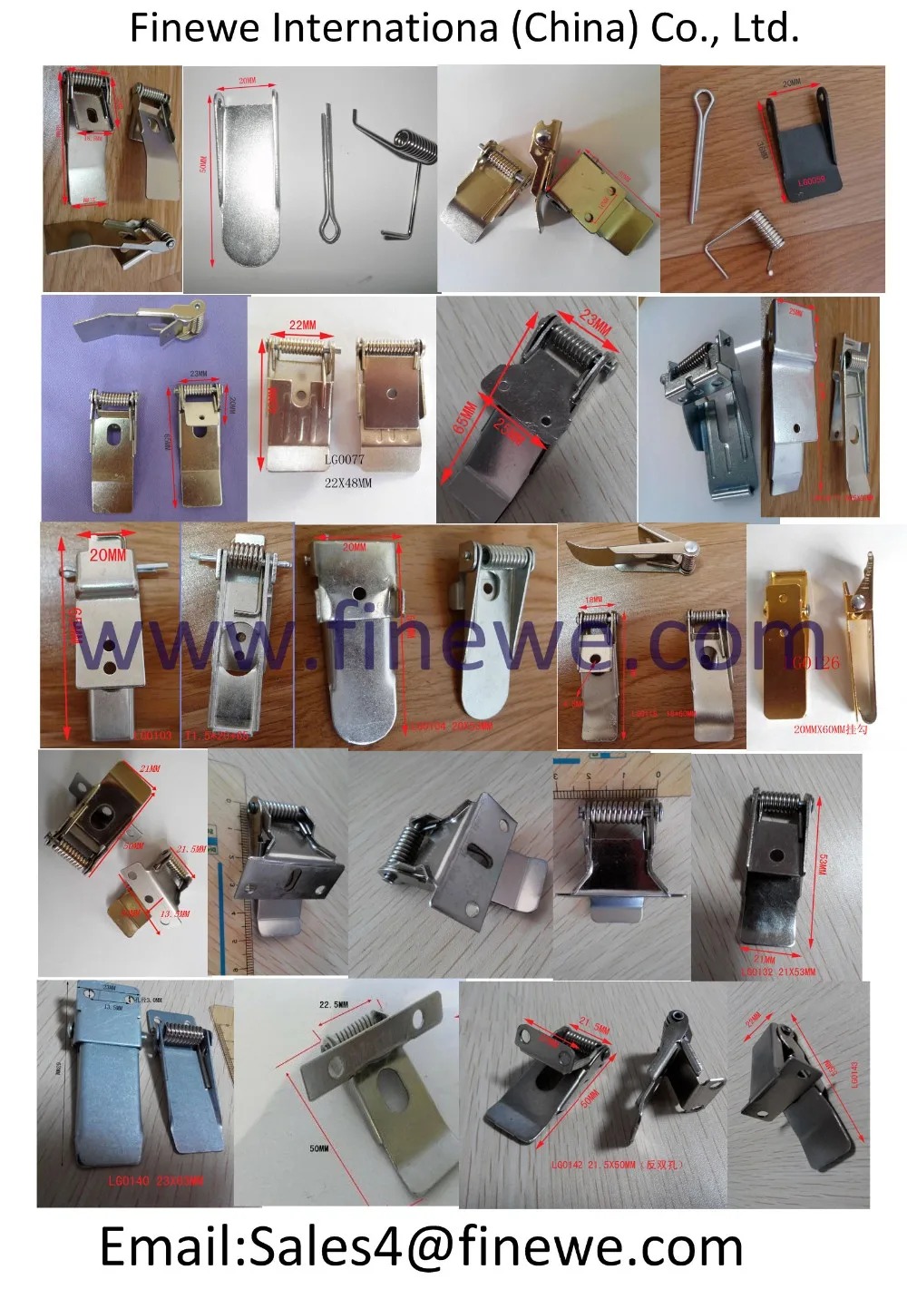 Downlight springs catalogue -2