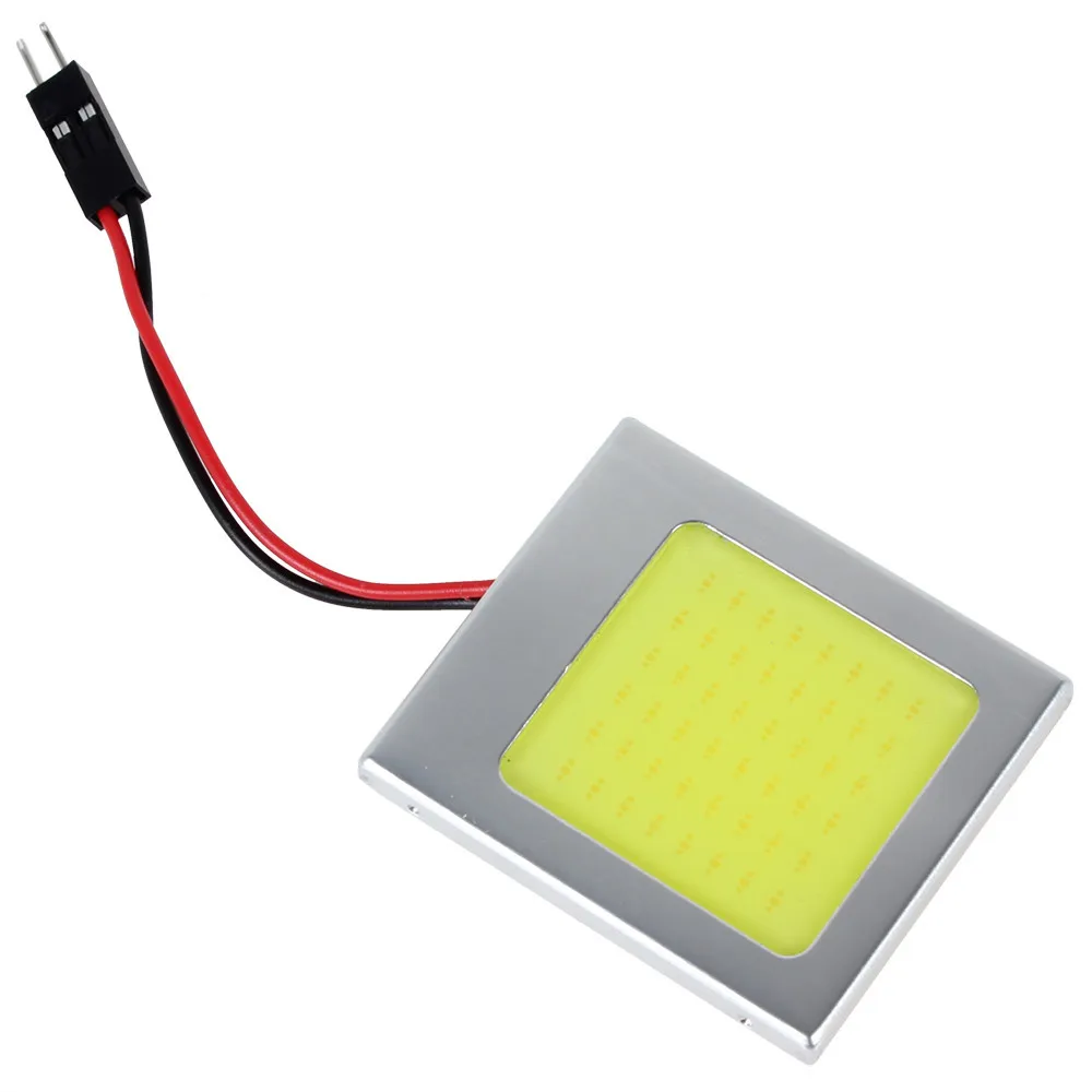 Cheap! 8W T10 Dome Festoon Car Vehicle Interior License Plate COB LED Light Pure White reading light Lamps White illumination (12)