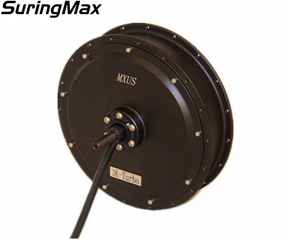 Clearance Standard 135mm dropout M16 Screw MXUS V3  3000W brushless no-gear hub motor for rear electric bike electric bicycle 2