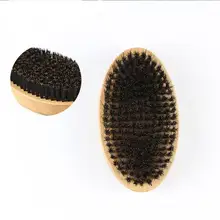 1 шт. овальная кабана щетка из голландсокого дерева портативная щетка для бритья бороды щетка для бритья уход за усами для мужчин