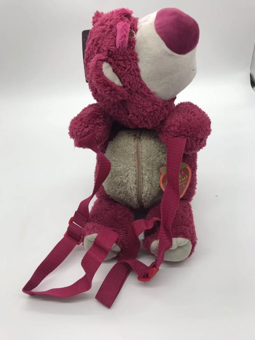 High quality Story Strawberry BEAR lotso EARS COSTUME Cosplay Plush Adult/Kids Headband Gift