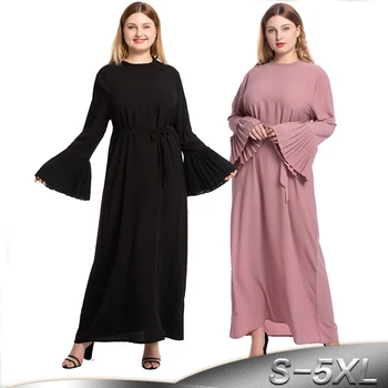

Vestidos Musulmanes Kaftan Abaya Dubai Arabic Muslim Dress Women Caftan Elbise Robe Femme Hijab Dresses Turkish Islamic Clothing