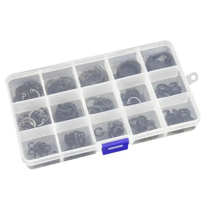 

175pcs Stainless Steel Circlips Opening Ring 6-25mm Internal Assortment Kit