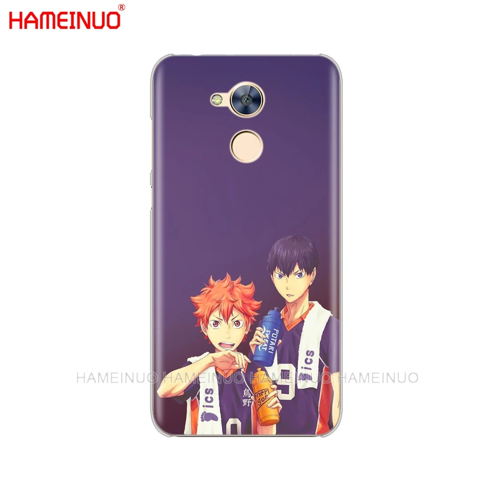 HAMEINUO Haikyuu Hinata атак Аниме Манга волейбол униформа чехол для телефона для huawei Honor 10 V10 4A 5A 6A 7A 6C 6X7X8 9 LITE - Цвет: 42482