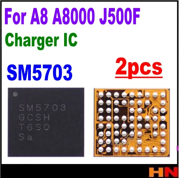 2pcs SM5703 IC for A8 A8000 J500F charging USB charger | Мобильные телефоны и аксессуары