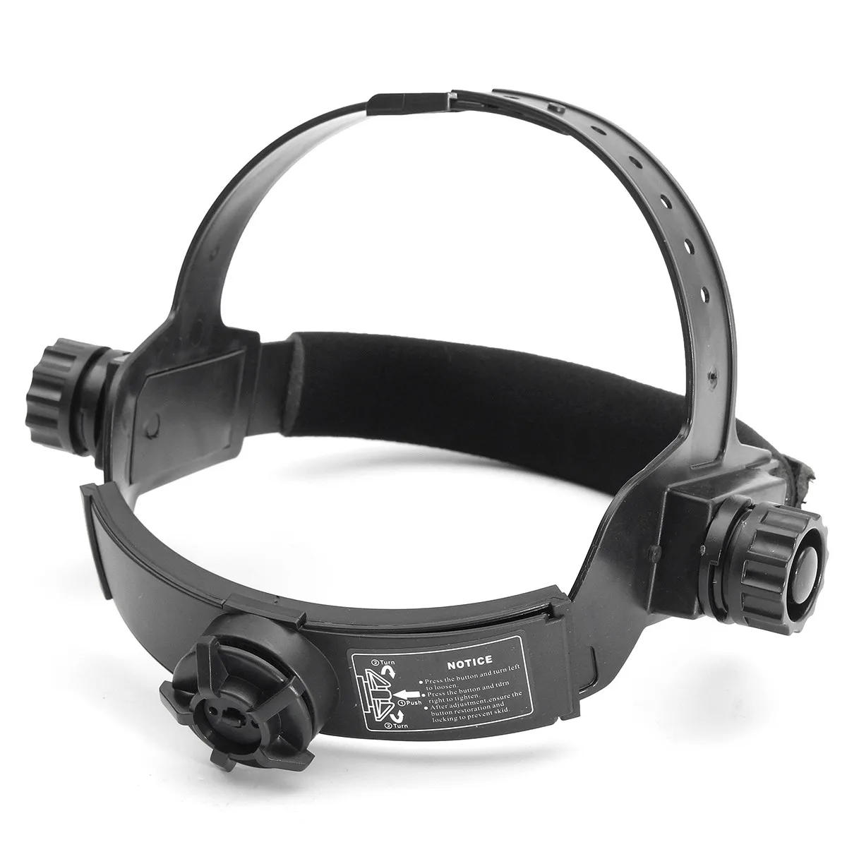 

NEW Safurance Adjustable Black Auto Welding Mask Headband Auto Dark Helmet Accessories Workplace Safety