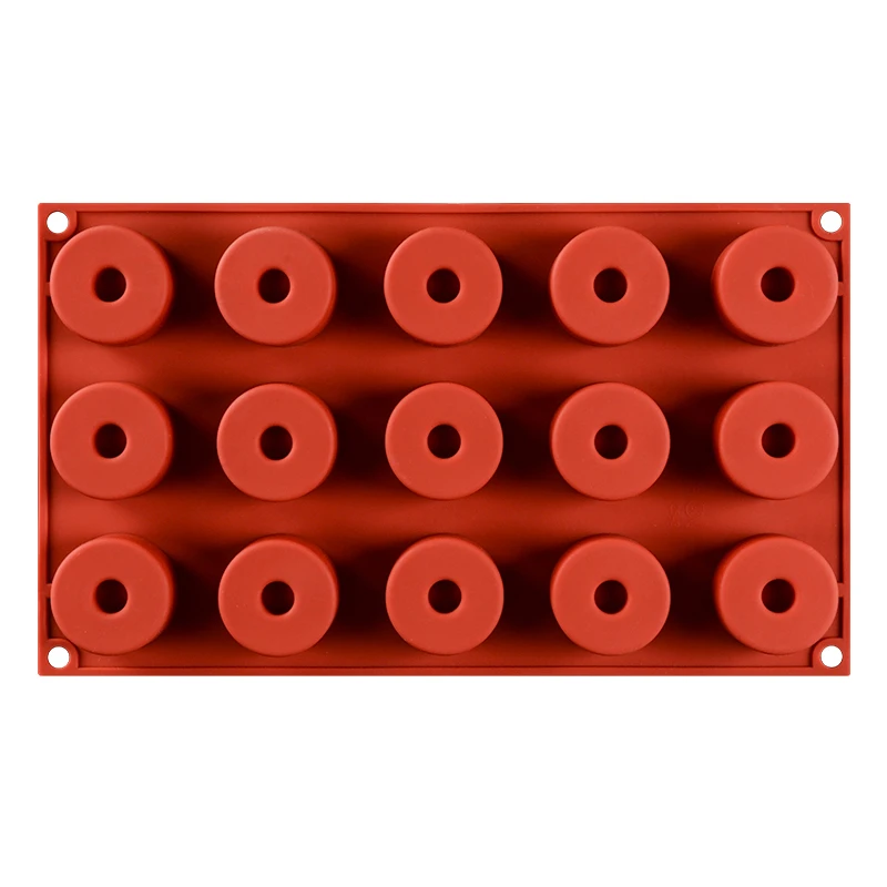 

15 Holes Silicone Molds for Chocolate Muffin Pudding Cakes Dessert Decorating Tools Silicone Moulds Baking Accessories