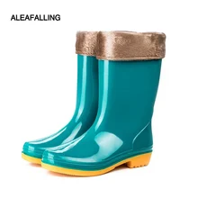 Aleafalling/непромокаемые сапоги в британском стиле на платформе; Женские ботинки в байкерском стиле на все сезоны; мягкая садовая обувь для работы на кухне; 2 стиля