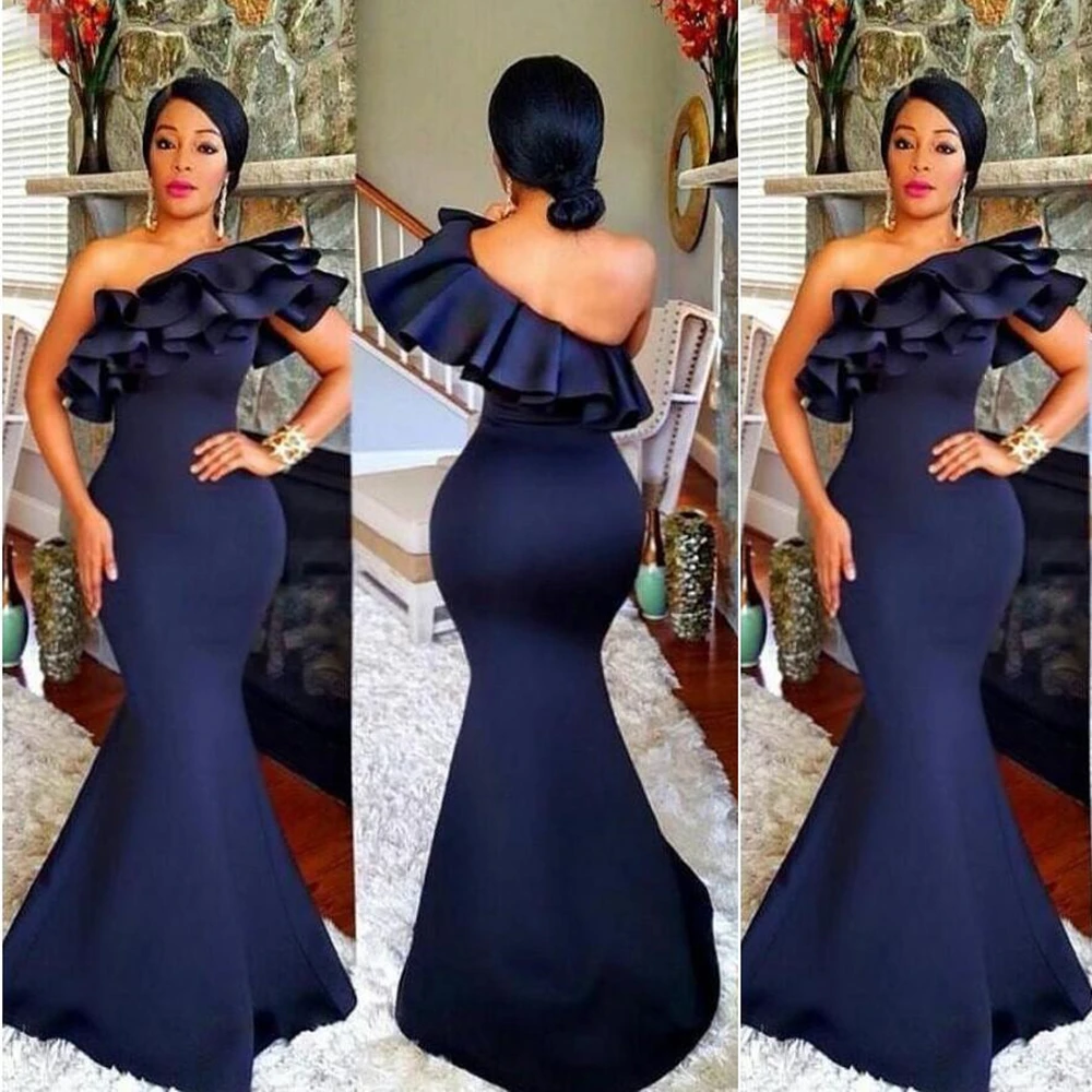 navy blue formal dress for wedding