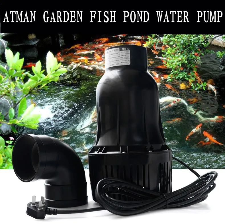 

ATMAN large-flow fishpond circulating filtration submersible pump Pond garden fountain rockery Stream waterfalls 50W/100W/150W