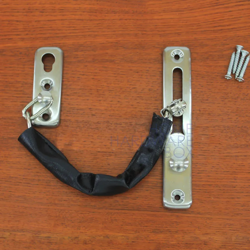 security door chain stainless steel latch safety slide lockdoor chain