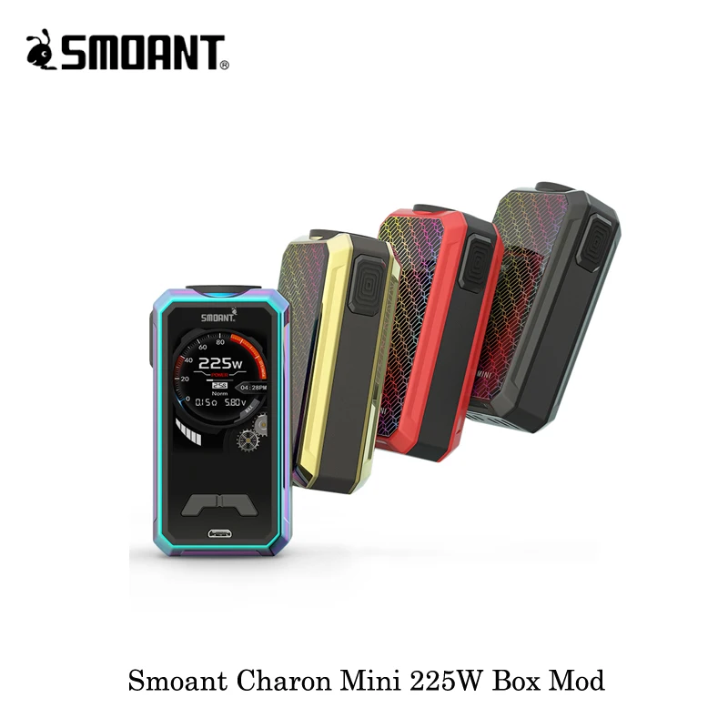Оригинальный Smoant Charon мини бокс мод 225 Вт вейп электронные сигареты Питание от