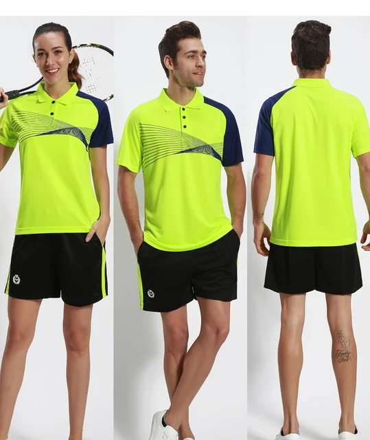 Badminton męskie damskie ubrania sportowe tenis stołowy 1 zestaw sport damska odzież sportowa gra kobieta tenis stołowy Badminton zestawy koszula tanie i dobre opinie BHWYFC Pasuje prawda na wymiar weź swój normalny rozmiar men women Student teen unisex girls boy Breathable Quick Dry Anti-Pilling Anti-Shrink Anti-Wrinkle Badminton męskie damskie ubrania sportowe tenis stołowy 1 zestaw sport damska odzież sportowa gra kobieta tenis stołowy Badminton zestawy koszula tanie i dobre opinie BHWYFC Pasuje prawda na wymiar weź swój normalny rozmiar men women Student teen unisex girls boy Breathable Quick Dry Anti-Pilling Anti-Shrink Anti-Wrinkle