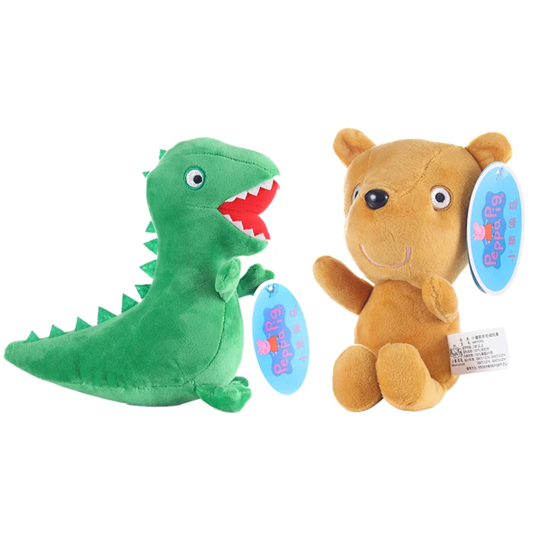peppa pig dinosaur teddy