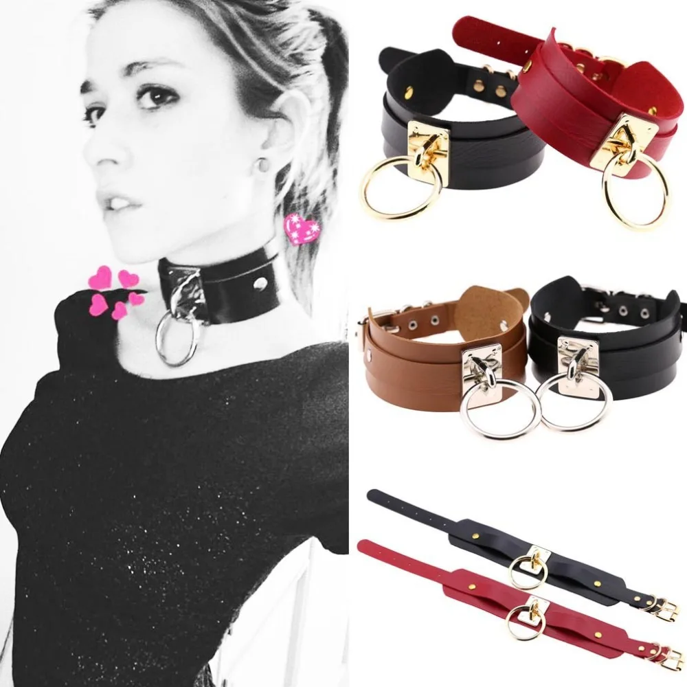 Крутое,, ручная работа, негабаритное колье, s фетиш, Круглый, металлический, серебряный, искусственная кожа, воротник, связывание, жгут, ожерелье, бижутерия