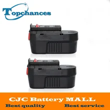 2pcs high quality 14.4V 2.0Ah NI-CD Replacement Power Tool Battery For Black&Decker A144, A144EX, A14, A14F, HPB14