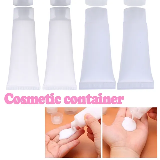 Best Offers Transparent 5pcs container cosmetic beauty makeup tool accessories empty tube lip color lip balm sunscreen container Best Offers Transparent 5pcs container cosmetic beauty makeup tool accessories empty tube lip color lip balm sunscreen container