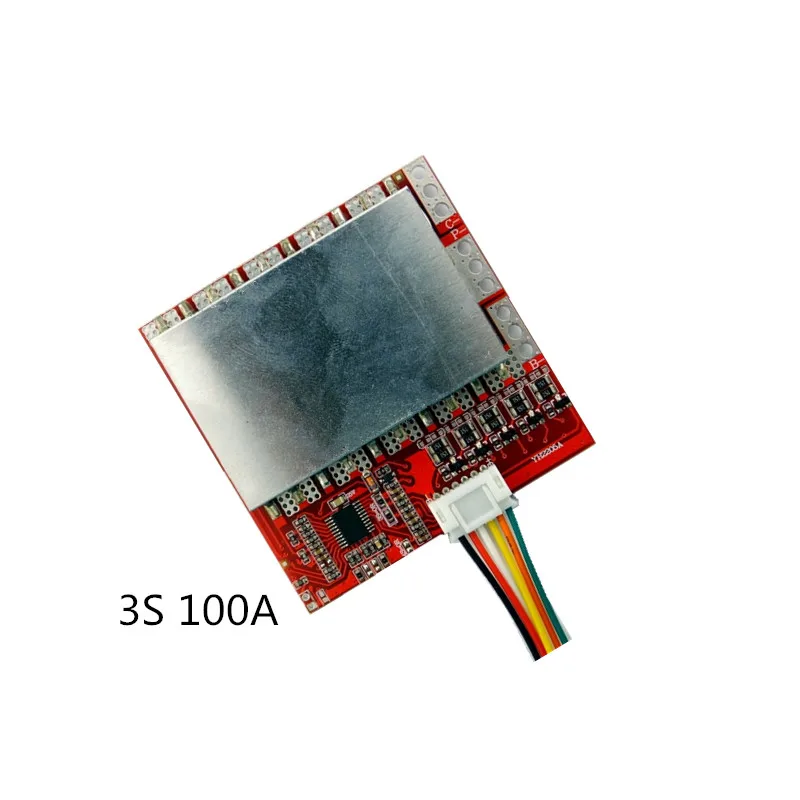  3S 100A/80A Lithium Battery Protection Board /BMS Polymer Iron Lithium Belt Balanced Power Tool Inv