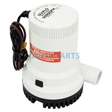 12V 2000 GPH лодка откачивающий насос морской/яхты погружной водяной насос