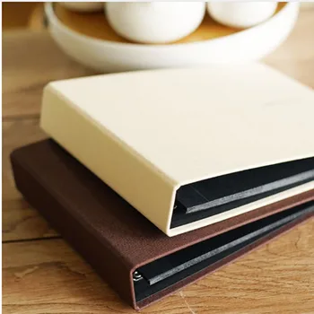 

DIY Handmade Creative photo Album Black Card Couple Baby Stickers Family Album Polaroid Scrapbook Album Photo Wedding Album