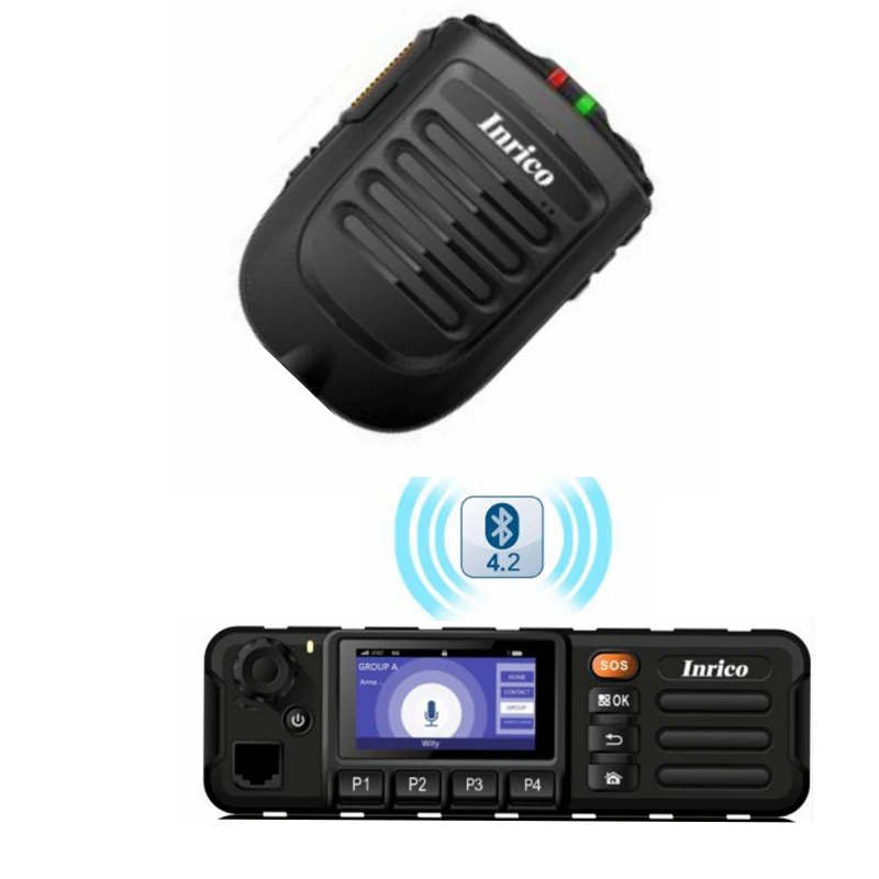 Беспроводной Bluetooth Динамик PTT Zello система громкой связи микрофон Android сеть радио