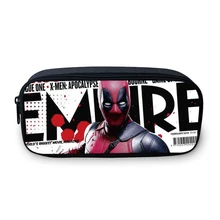 

Hynes Eagle Brand Coin Purse Fashion Deadpool 2 Marvel 3D Printing Pencil Bag For Boys Girls General Pen Bag Children School Bag