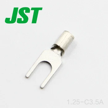 

100pcs new JST connector raw spot cold pressed single ring terminal 1.25-C3.5A