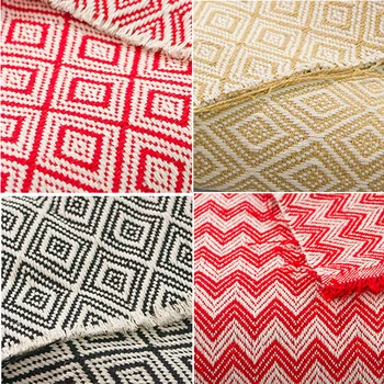 

Linen Fabric Cloth DIY Handmade Tablecolth Curtain Sofa Cover Fashion bag and shoes,Length 1.5m*Width 1m,I229