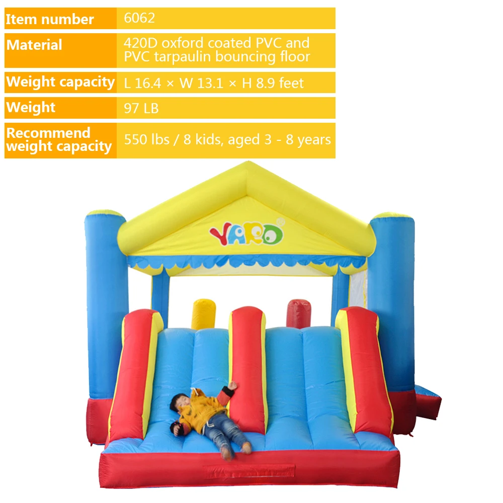 6062 inflatable bouncer bounce house castle_01