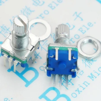 

EC11 Handle 15MM Plum Stalk Encoder Rotary Encoder Switch Digital Potentiometer With Switch