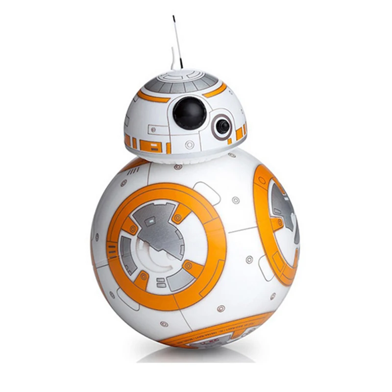 17cm Star RC 2.4G BB-8 Robot upgrade remote control BB8 robot intelligent with sound RC kid gift boy toy shipping _ - Mobile