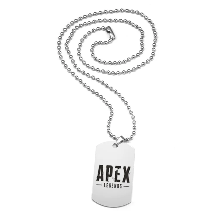 

Game Apex legends Hat metal Action Figure Toys Stainless steel apex Key chain Kids Toys